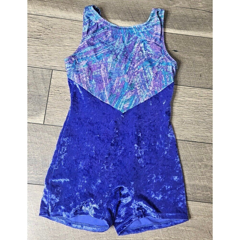 Major Motion Vintage Gymnastics Leotard Child 12/14